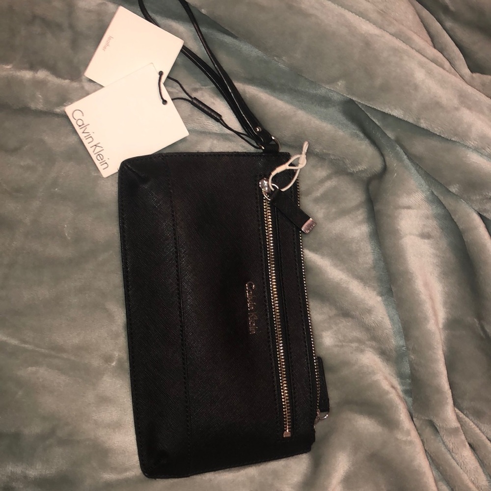 Small Leather Calvin Klein Handbag